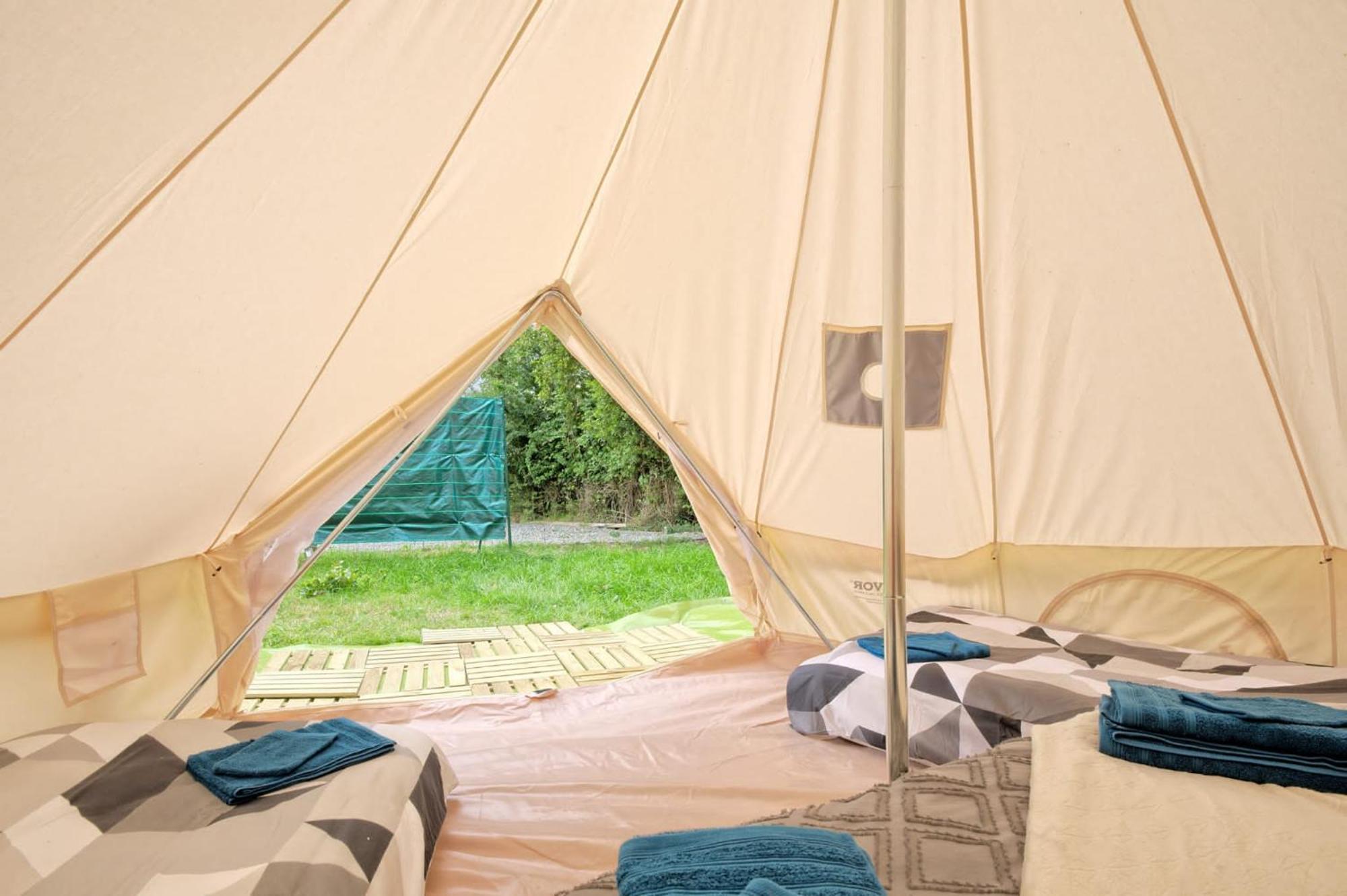 מלון Saint-Maudez Tipi Experience L'Echappee Belle מראה חיצוני תמונה