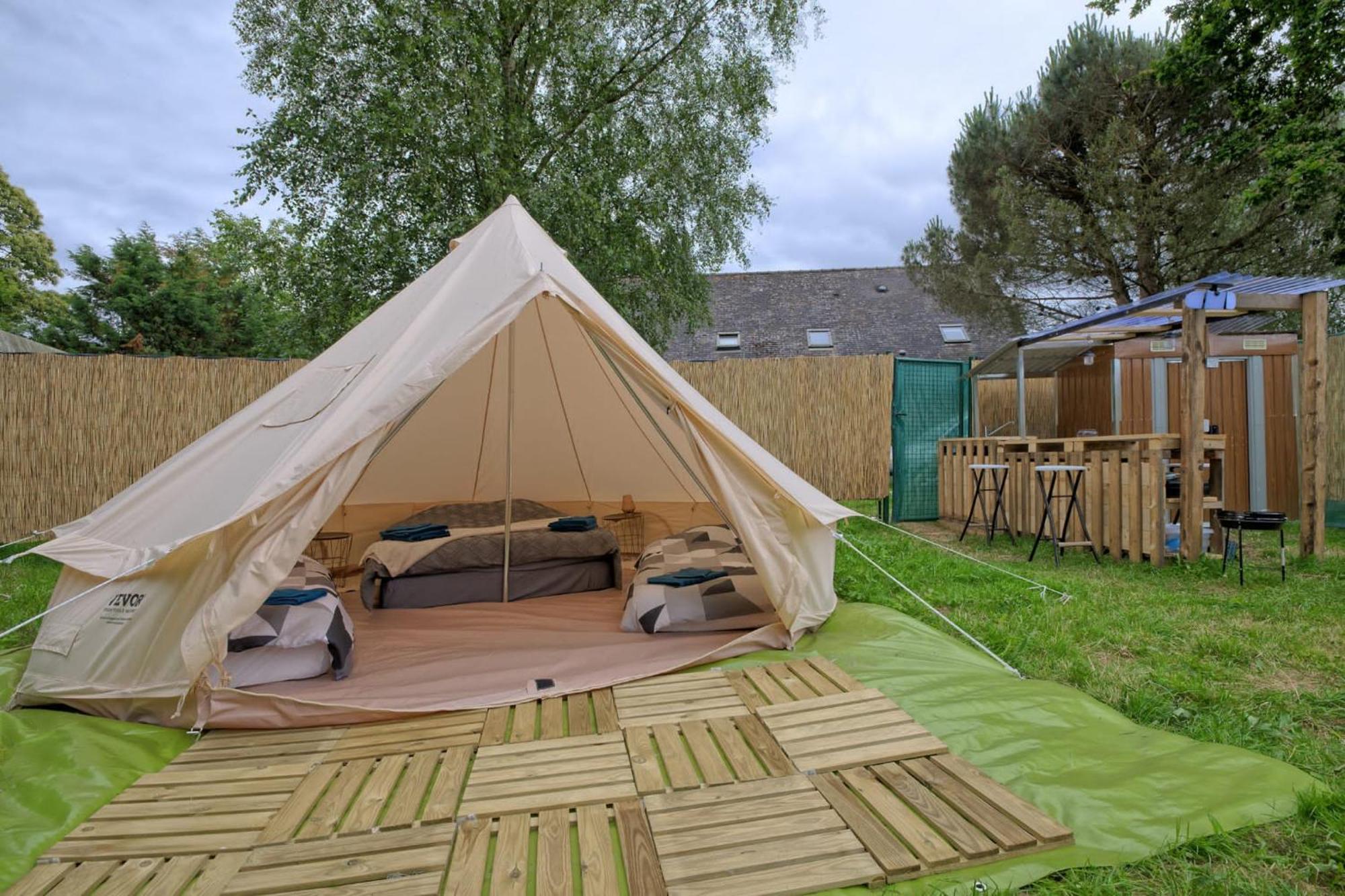 מלון Saint-Maudez Tipi Experience L'Echappee Belle מראה חיצוני תמונה